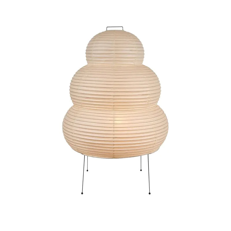 Japanese-Style Rice Paper Table Lamp