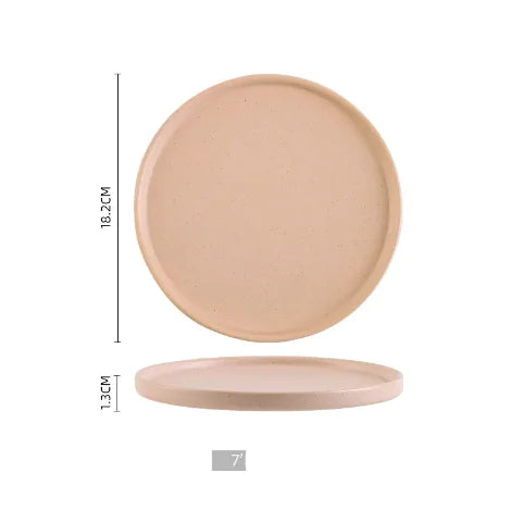 Japanese Ceramic Bowl and Plate Set – Perfect for Ramen, Salads, and More