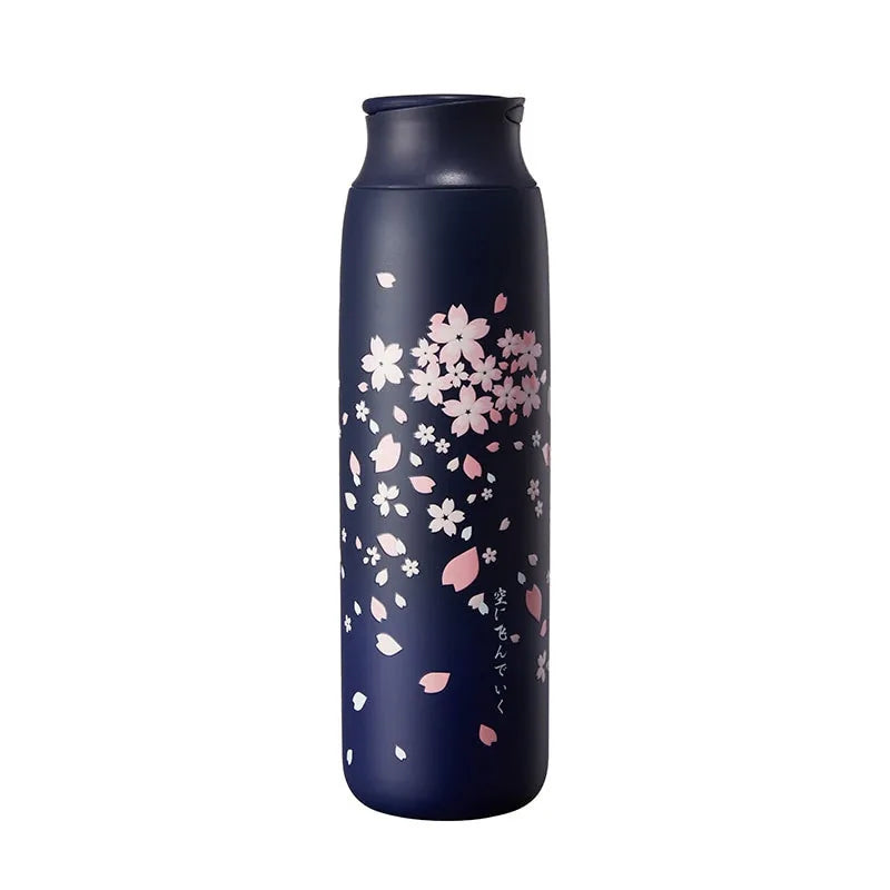 Japanese Style Sakura Thermos Bottle