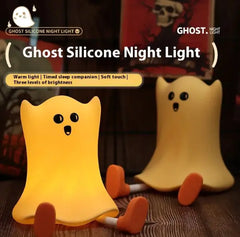 Silicone Ghost Shaped Lamp