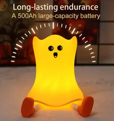 Silicone Ghost Shaped Lamp