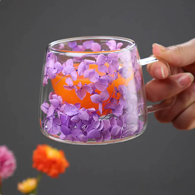 Double-Layer Borosilicate Glass Coffee Cup