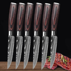 Japanese Cleaver Knife Set